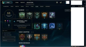 Venda conta de League of Legends lv 31 (Unranked) (75 skins) LOL