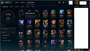 Venda conta de League of Legends lv 31 (Unranked) (75 skins)
