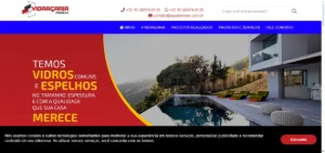 Site Pronto Para Vidraçarias Em Php - Sites, Lojas e Sistemas Prontos Sites e Scripts