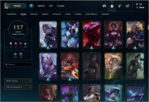 Conta de League of Legends de 2013 - ELO MESTRE LOL