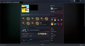 CONTA CSGO INSÍGNIA 10 ANOS! EXCLUSIVA COM PRIME! - Counter Strike