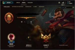 Conta lol todos os campeoes 82 Skins - League of Legends