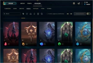 Conta lol todos os campeoes 82 Skins - League of Legends
