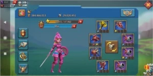 Conta IGG Lords MOBILE com 384m de poder