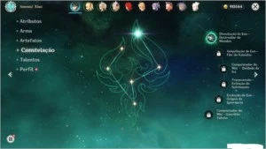 CONTA XIAOC1/DILUC/KEQUING/ARMAT5 A HARPA - Genshin Impact
