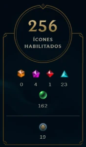 Conta League of Legends de 7 anos, 354 skins e muito mais. LOL