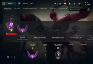 CONTA MESTRE LOL (173 PONTOS) - League of Legends
