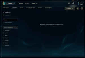 CONTA LEAGUE OF LEGENDS PLATINA 5 - 105 SKINS - ALL CAMPEÕES LOL