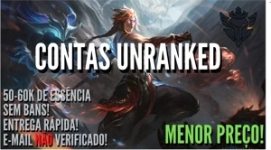 Conta UNRANKED/SMURF LVL 30+ PROMO (ENVIO AUTOMATICO) 24H/7 - League of Legends LOL