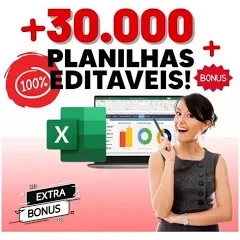 "Planilhas Editáveis: Potencialize Seu Trabalho + Brinde" - Softwares e Licenças