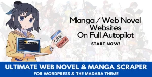Seja dono do seu Site de Manga! Ultimate Web Novel and Manga