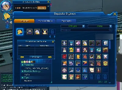 LADMO Omega - Conta Mid Game 3 SSS+, SET Hazard  - Digimon Masters Online