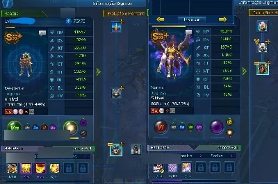 LADMO Omega - Conta Mid Game 3 SSS+, SET Hazard  - Digimon Masters Online