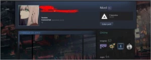 Conta Steam level 61+100 Jogos CONTA BS E CSGOPRIME GTA V