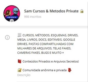 grupo vip - Redes Sociais