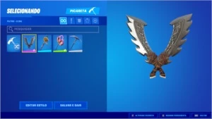 Conta Fortnite season 5 passe acima do nl 35