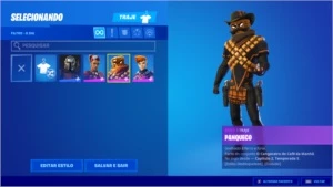Conta Fortnite season 5 passe acima do nl 35