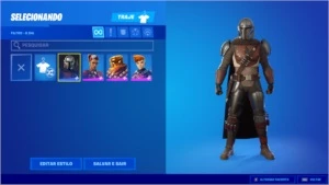 Conta Fortnite season 5 passe acima do nl 35