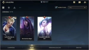 MAIN SUPORTE: DIAMANTE IV + 23 SKINS + 43 CAMPEÕES - League of Legends: Wild Rift LOL WR