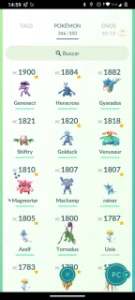 Conta Pokémon Go Nv 38 - PokeXGames PXG