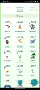 Conta Pokémon Go Nv 38 - PokeXGames PXG