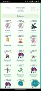 Conta Pokémon Go Nv 38 - PokeXGames PXG