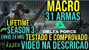 Macro Delta Force - Mouses RAZER - (Vitalicio) NEW 2025 - Steam