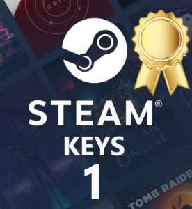 1 Steam Key GOLD - Jogos acima de R$40