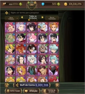 CONTA 7DS END GAME 8KK BOX - Outros