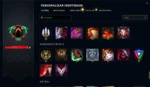 Conta Lol 2016 Full Acesso + Dados De Criação - League of Legends