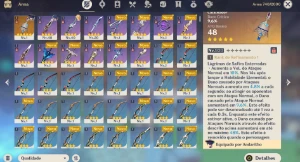 AR35 - Scaramouche + TulayTulah + Jean + 5 tiros - Genshin Impact