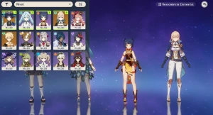 AR35 - Scaramouche + TulayTulah + Jean + 5 tiros - Genshin Impact