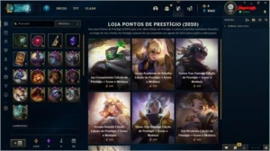 Conta de LOL desde de 2014 com +41 Skins habilitadas - League of Legends