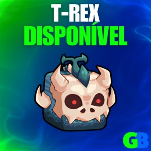 🦖 T-Rex No Inventário + Level Máximo