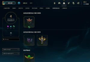 Conta Diamante 4 | 74% Win - Lol (League Of Legends) Elomoon