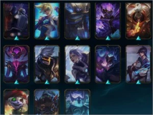 CONTA LOL 🌟 OURO 3 🌟 20 SKINS 🌟 40 CAMPEOES - League of Legends