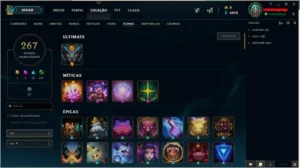 Conta Diamante 4 - 329 skins. - League of Legends LOL