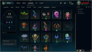 Conta Diamante 4 - 329 skins. - League of Legends LOL
