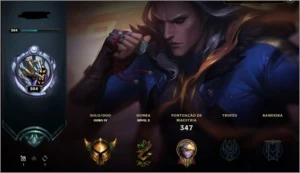 CONTA LOL 87 SKINS 9 LENDARIAS E DIVERSOS CHAMPS. - League of Legends