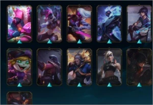 CONTA LOL 87 SKINS 9 LENDARIAS E DIVERSOS CHAMPS. - League of Legends