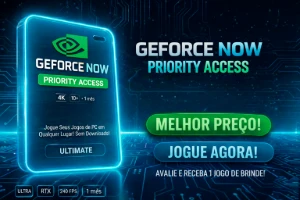 Geforce Now - Conta Privada - 30 dias + Jogo De Brinde - Assinaturas e Premium