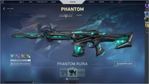 Conta valorant com algumas skins