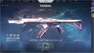 Conta valorant com algumas skins
