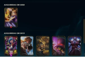 Conta esmeralda 3 44 campeões, 13 skins - League of Legends LOL