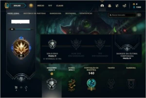 Conta prata 4 com 19 skins e 37 champs - League of Legends LOL