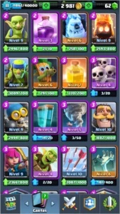 Conta Clash Royale - ARENA 11
