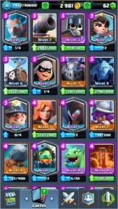Conta Clash Royale - ARENA 11