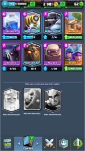 Conta Clash Royale - ARENA 11