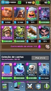 Conta Clash Royale - ARENA 11