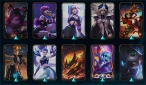 CONTA COM 60 SKINS PRATA 4 NO PRECINHO PRONTA ENTREGA - League of Legends LOL